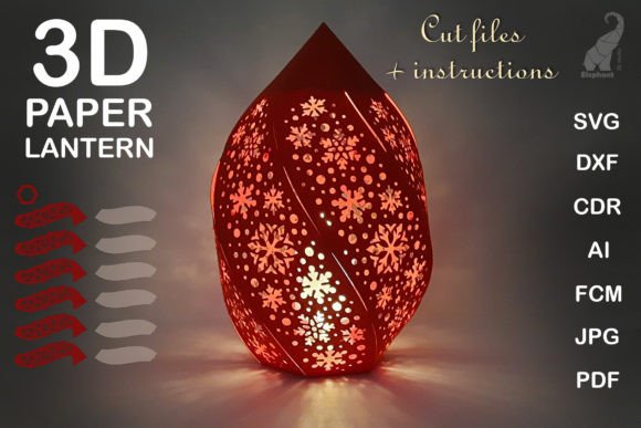 Christmas Paper Lantern SVG: A Designer's Review