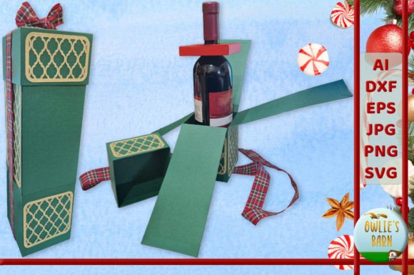Exploding Wine Box: A Designer's Take on 3D SVG Gifting