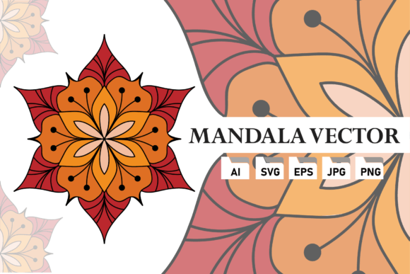 Mandala Flower SVG: Premium Graphics for Crafts