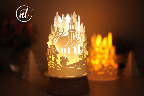 Merry Christmas Paper Lanterns: A 3D SVG Review