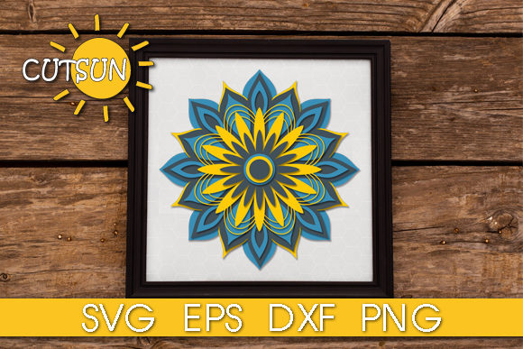 Review: 3D Layered Mandala 9 Layers for Embroidery
