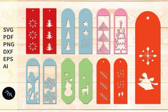 Review: Christmas Bookmarks Paper Cut SVG for Holiday Embroidery