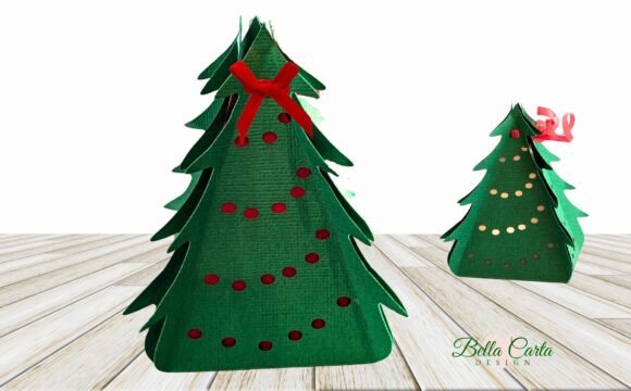 Review: Christmas Tree Gift Box or Lantern Design