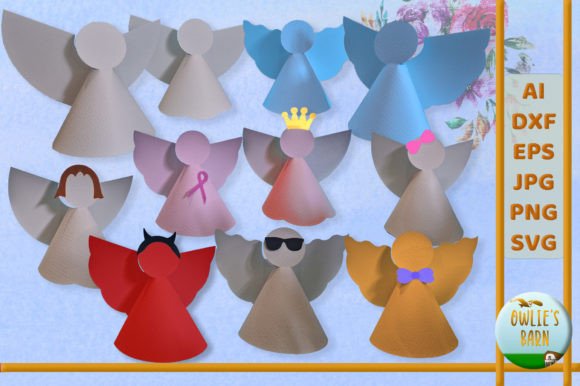 Reviewing Angels with Cute Accessories for Real Embroidery