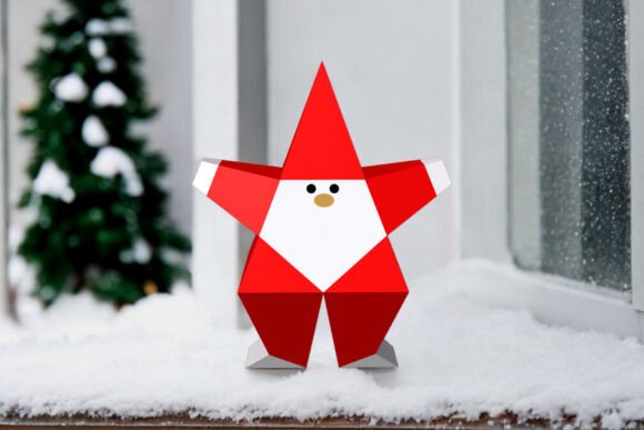 Santa Claus Favor 3D Papercraft: A Designer's Review